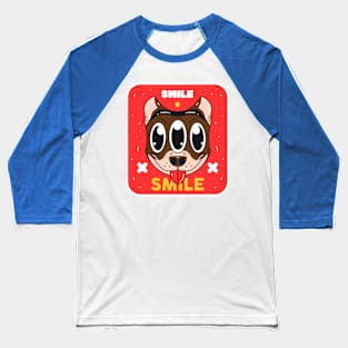 evil dog Baseball T-Shirt